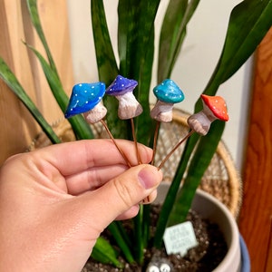 Handmade Plant Stakes; Terrarium Decor