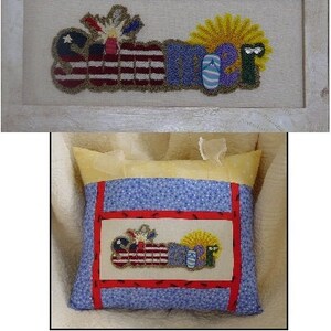 Spring, Summer, Autumn, Winter, Season Letters, Printed Pattern, Includes Button Charm Pack