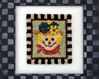 Digital Punch Needle Art, 418 Lil" Oaty Scarecrow