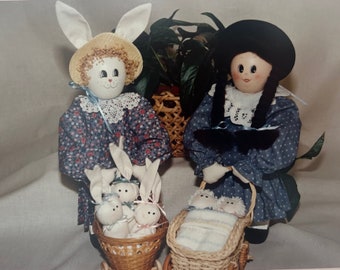 Buggy Babies, Bunny and Betsy, Vintage Pattern