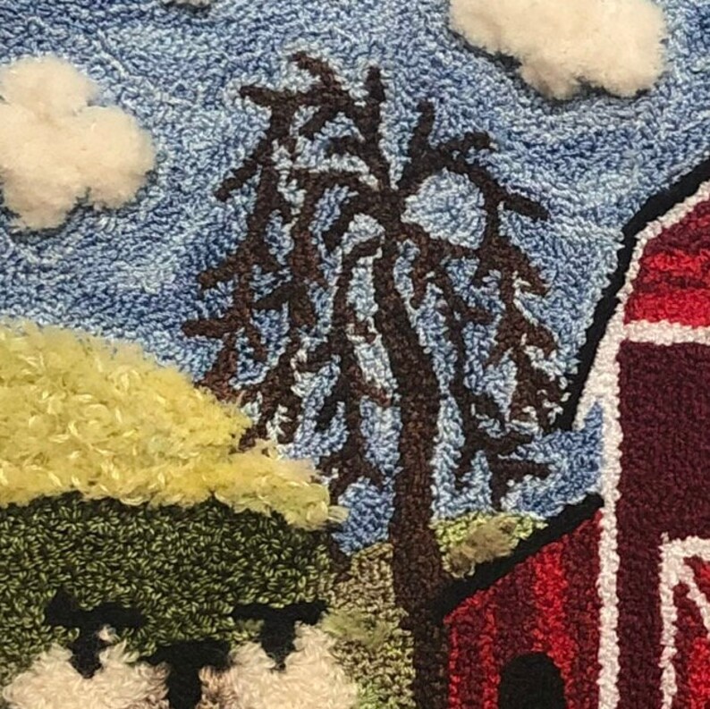 Punch Needle Art Digital Download Jpeg and PDF Files Etsy