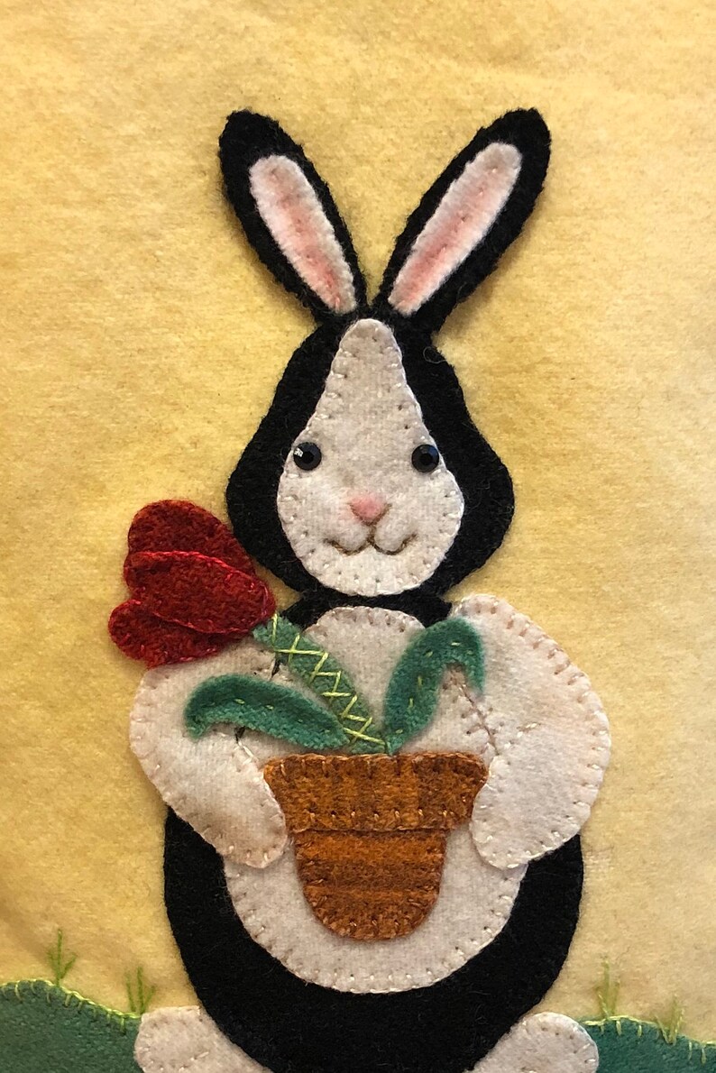Dutch Darling W192, Wool Applique Kit Etsy