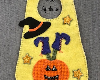 Whoops, Wool Applique, Door Knob Hanger DH210