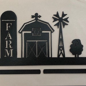 Down on the Farm, 12 Metal Craft Holder image 1