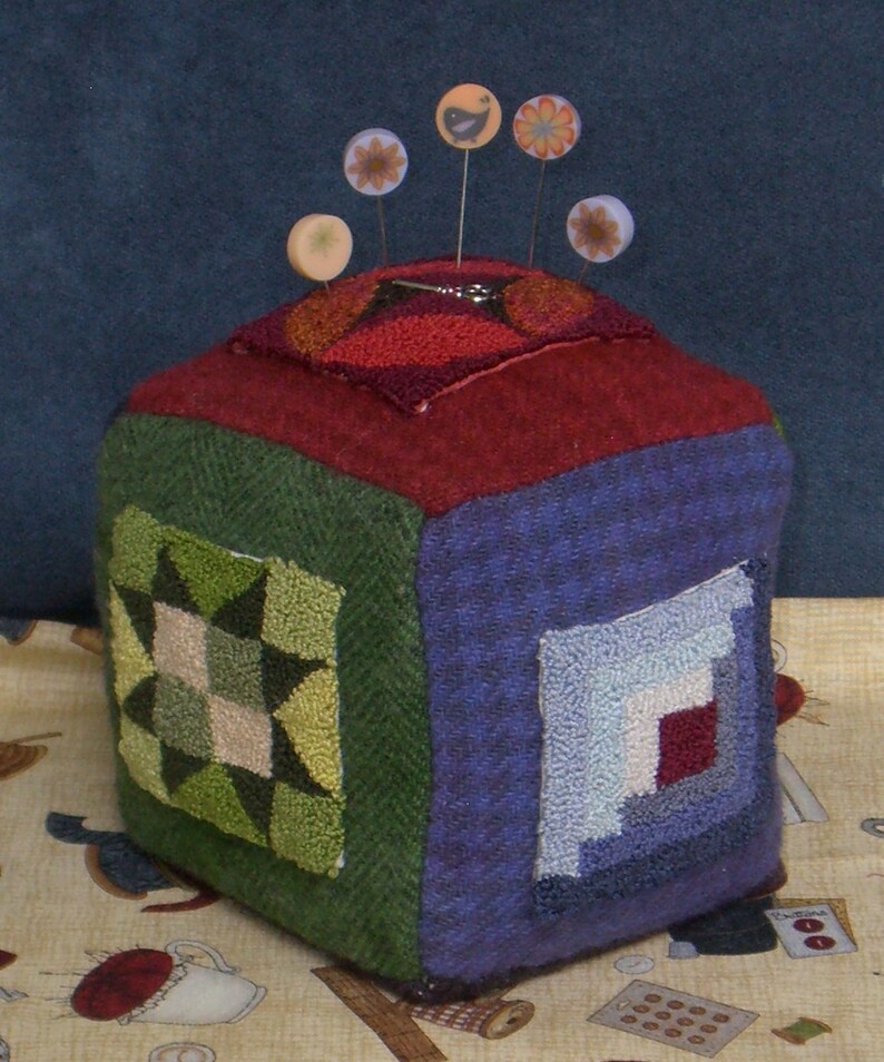 Quilt Block Pincushion Etsy