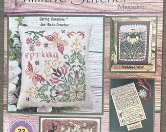 Punch Needle and Primitive Stitcher Magazine, Spring 2024 Issue