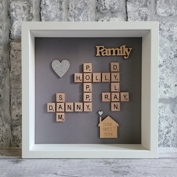 Scrabble Frame - Etsy UK