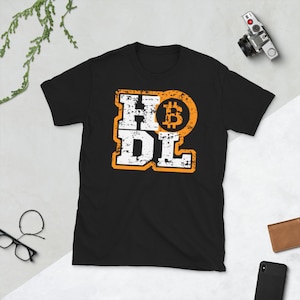HODL Bitcoin T-Shirt | Funny BTC Tee | Cryptocurrency Gear | Crypto Shirt For Women | Crypto Tee For Men | To The Moon Gift for Him\Her