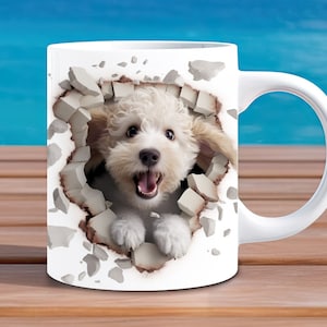 Maltese Dog 3d Printed - Etsy