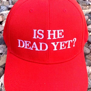 Anti Trump Embroidered Hat: Funny Political Cap