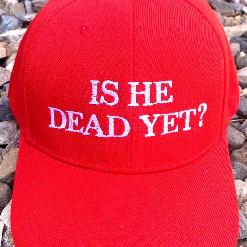 Not Dead yet Cap - Etsy