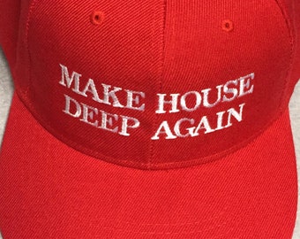 Make House Deep Again TECHNO Dance Music Club Hat