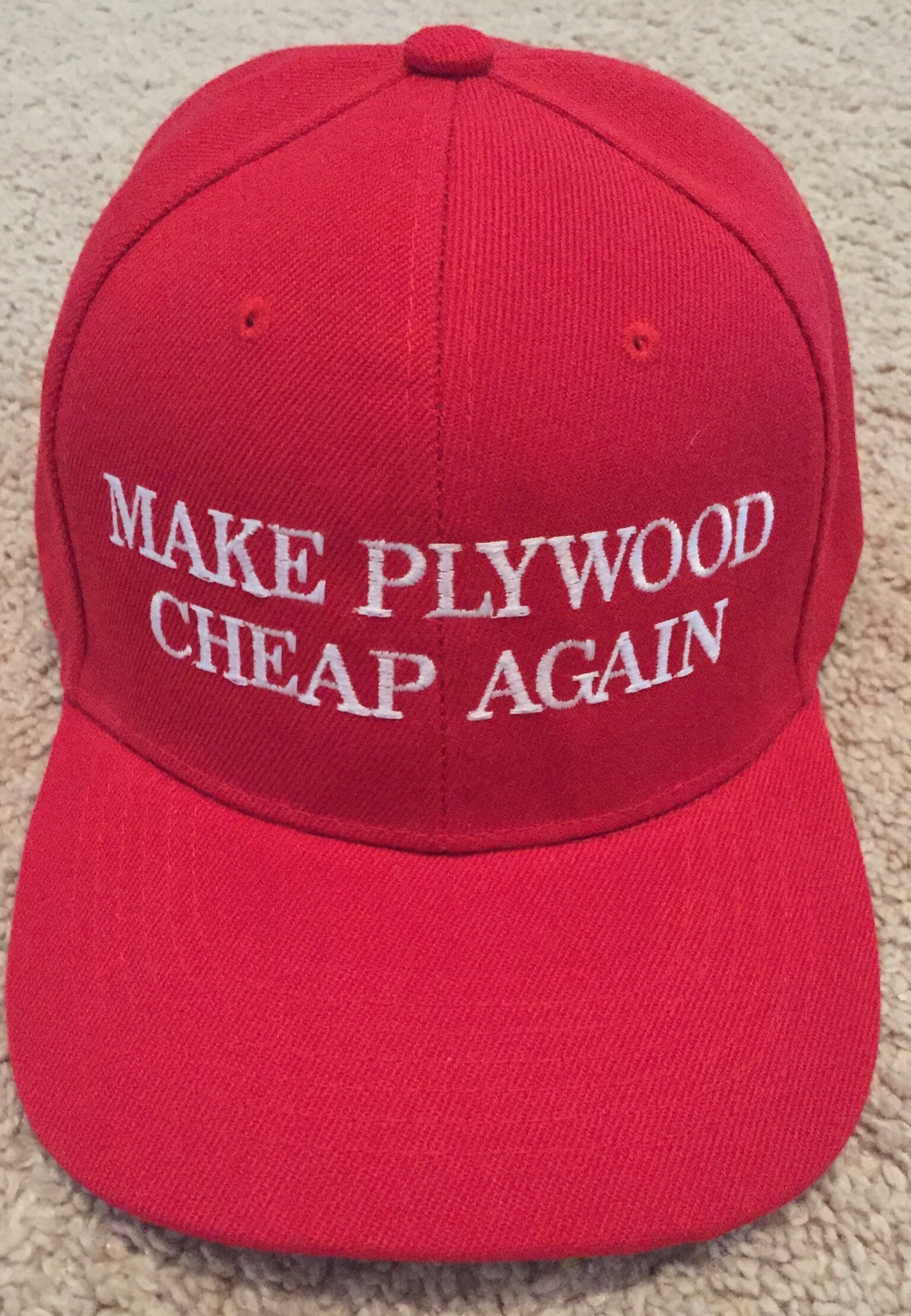 Donald Trump MAKE PLYWOOD Cheap Again MAGA Hat Etsy