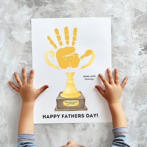 Poème imprimable empreinte de main de fête des pères de grand-père, cadeau de grand-père de petits-enfants, art de l'empreinte de main de fête des pères, idées d'artisanat d'empreinte de main de grand-père