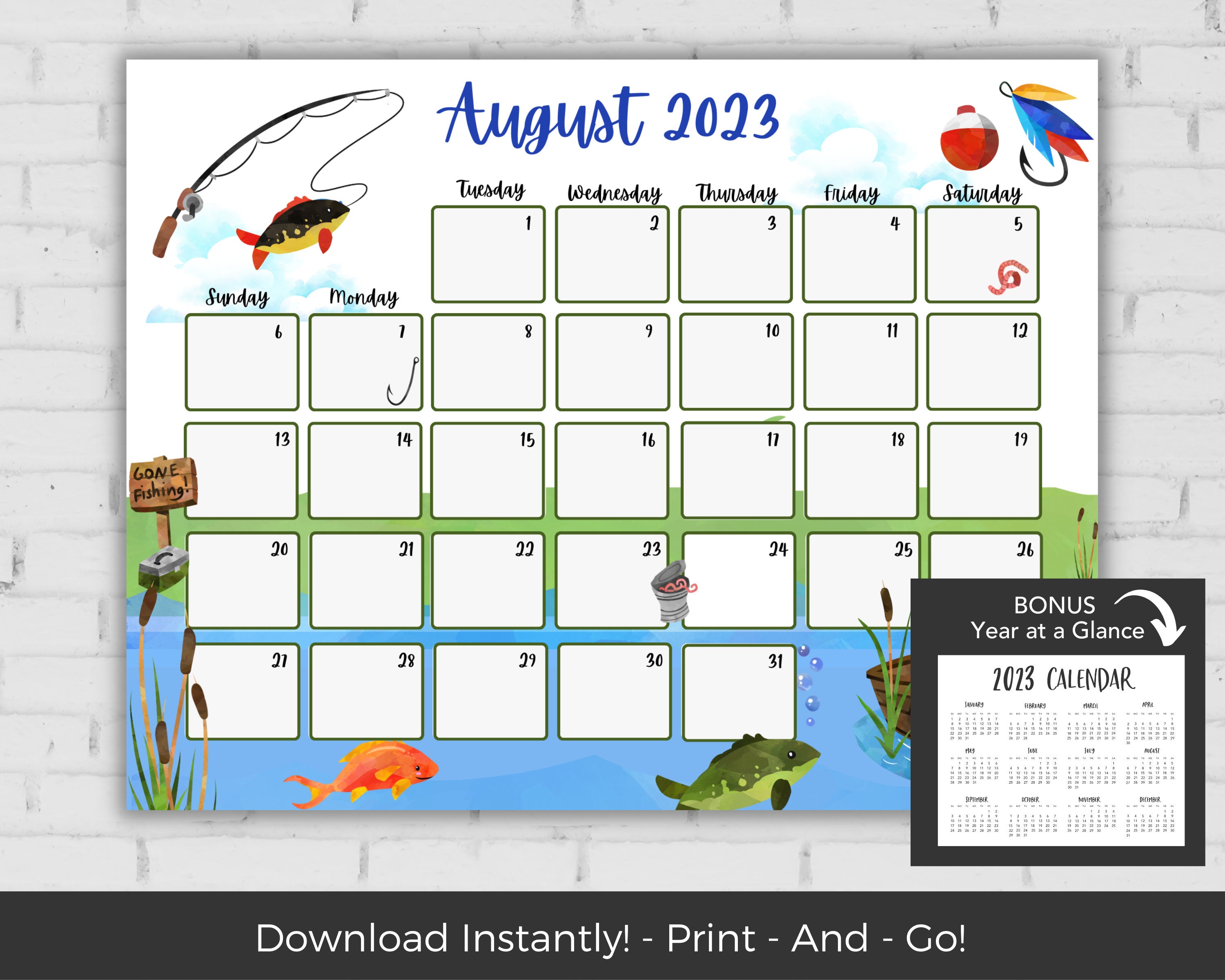 Calendar For August 2023 Printable Template Calendar