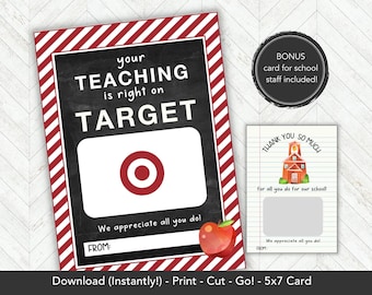 Teacher Appreciation Gift, Best Teacher Gift Card Holder, Gift Card Template, End of Year Teacher Gifts Bulk, School Principal Gift Idea