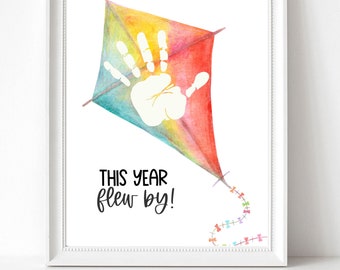 Last Day of School Craft Printable Keepsake, Prek End of School Year Activities, Printable School Handprint Art, Graduation Craft Activity