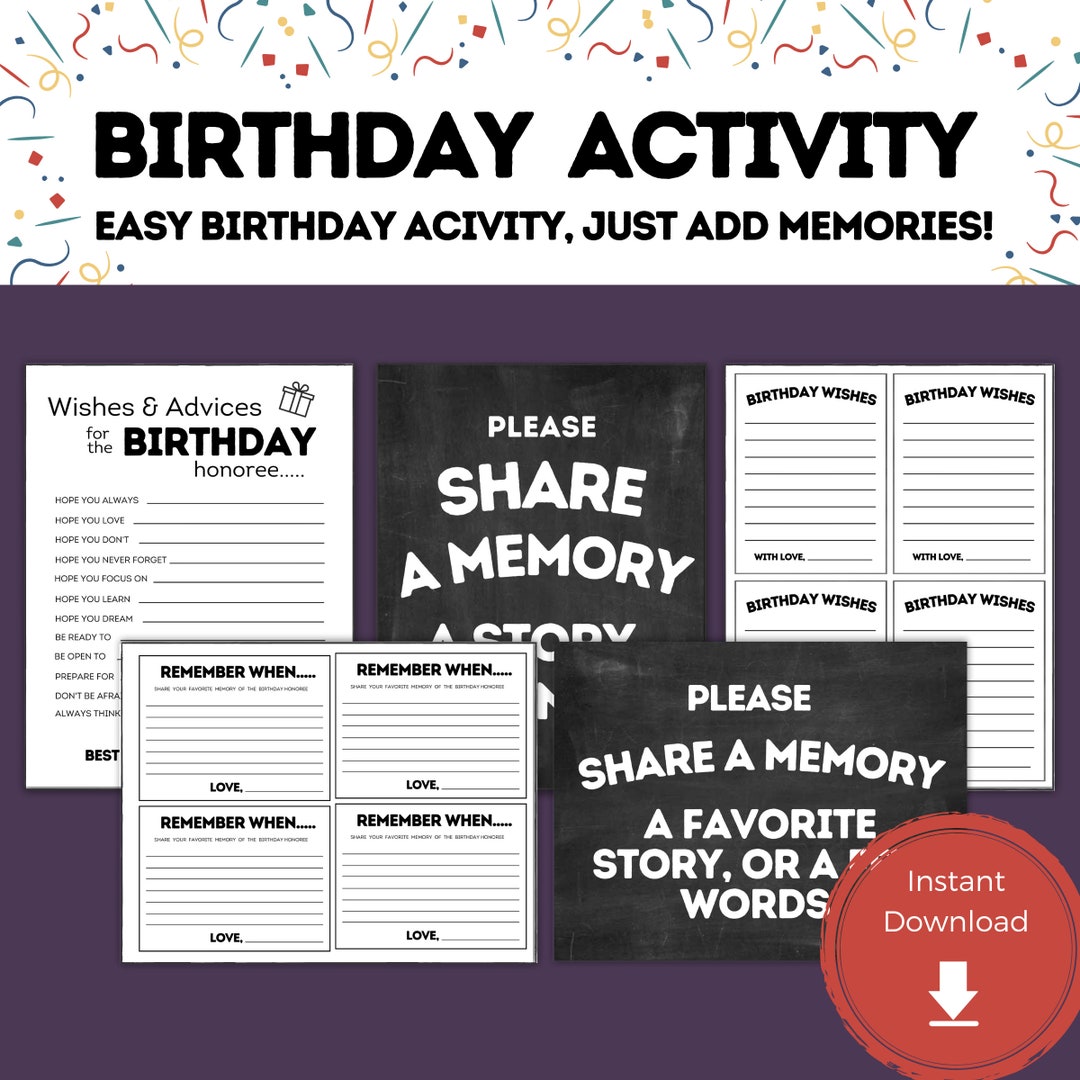 Printable 70th Birthday Decoration for Him Her, 70th Birthday Ideas ...