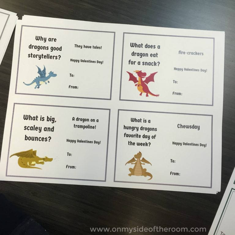 dragon-valentines-printable-valentines-for-boys-valentines-etsy