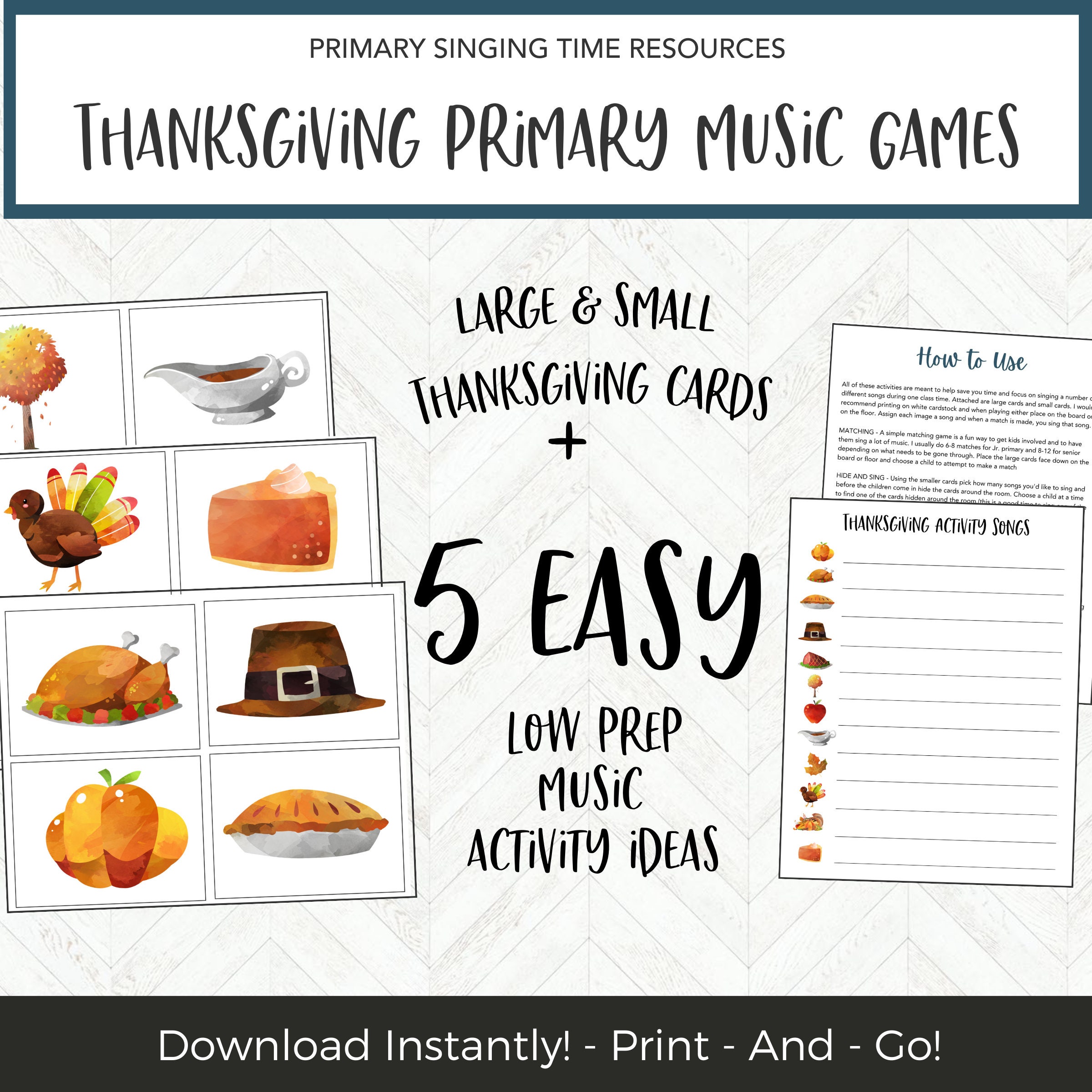 Thanksgiving - Lyrics - Laptime Songs - Storytime Ideas