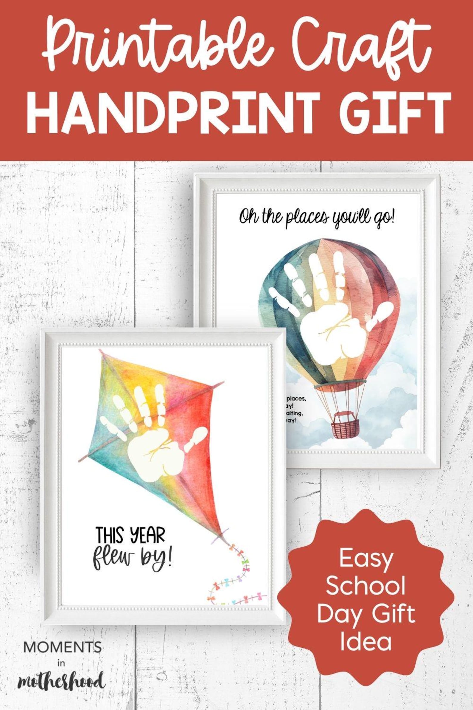 Last Day of School Craft Printable Keepsake, Prek End of School Year ...