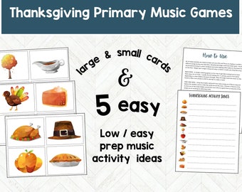 THANKSGIVING Singing Time Activity, LDS Primary Chorister, LDS Primary Music Game, Singing Time Ideas, Mormon Music Leader