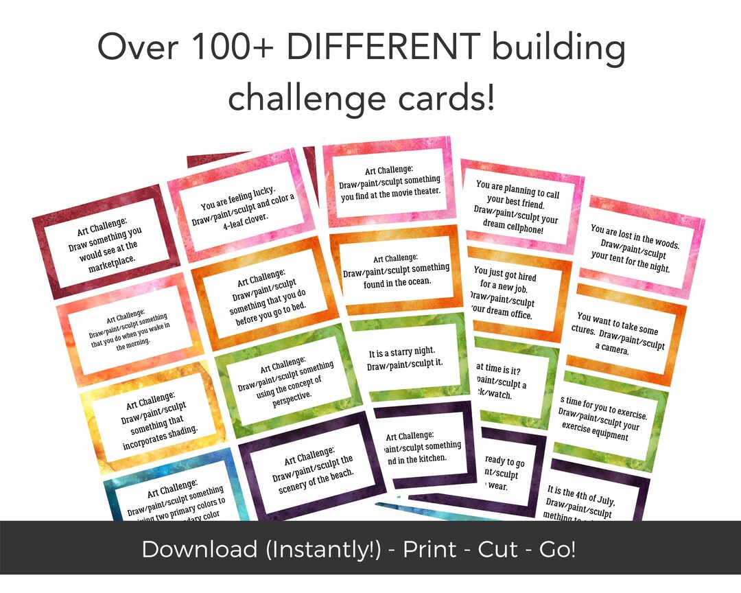 Creative Kids Printable Activity, Art Printable, Boredom Buster ...