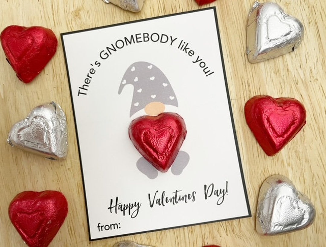 Gnome Valentine Card Printable Valentine Cards for Kids Kids - Etsy Canada Gnome Valentine Card Printable Valentine Cards for Kids Kids - Etsy Canada