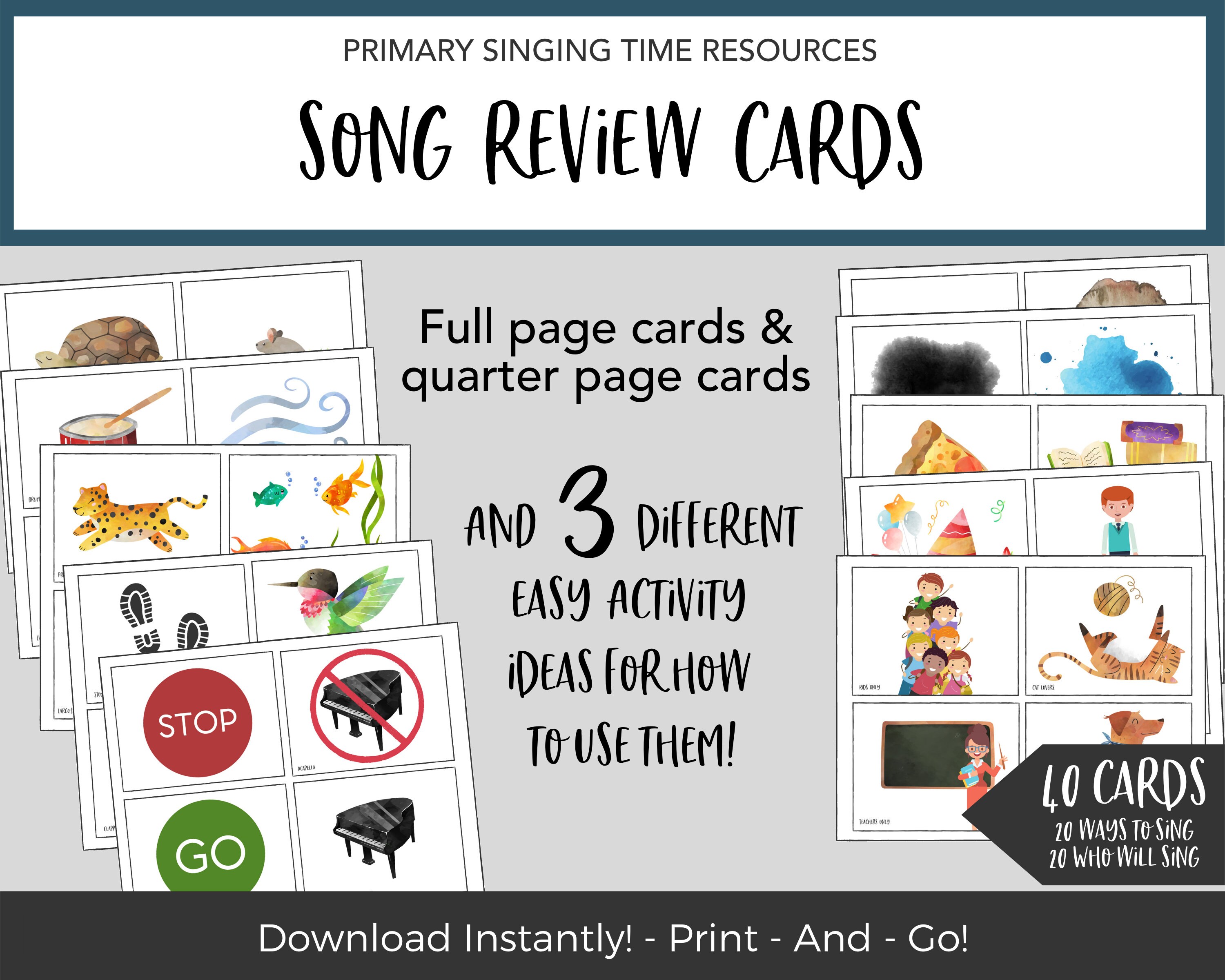 LDS Primary Singing Time LDS Primary Music Time Primary Etsy