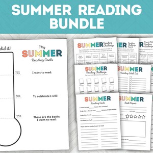 Summer Reading Challenge Printable Teen Adult or Kids - Etsy
