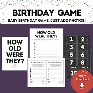 Printable 70th Birthday Decoration for Him Her, 70th Birthday Ideas, Born in 1955, 70th Birthday Party Game, 70th Birthday for Men Women