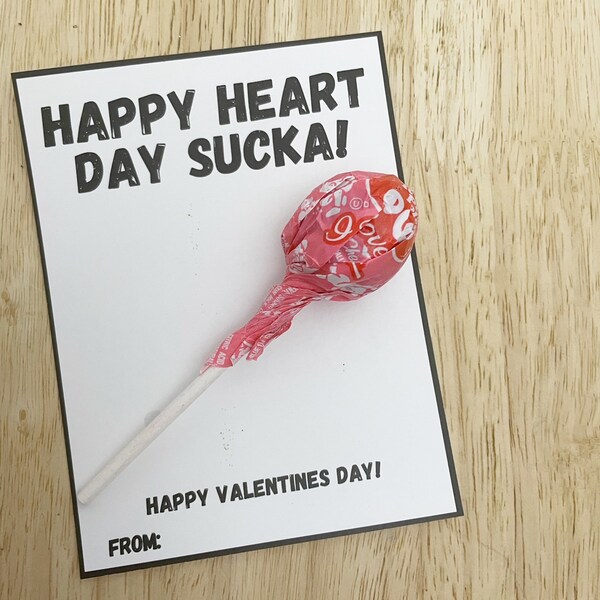 Sucker Cards - Etsy