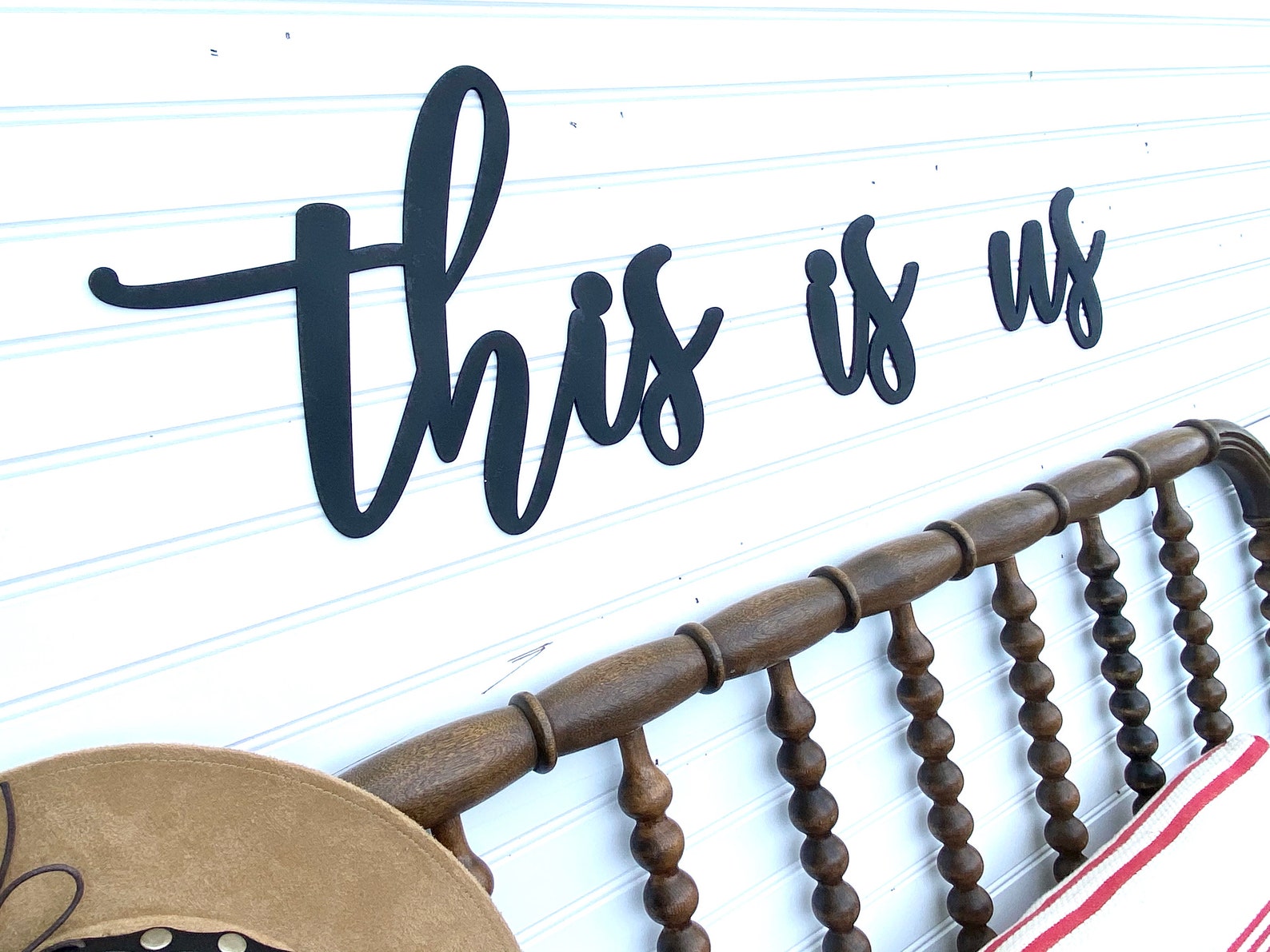 This is Us Word Cut Out for Wall Bedroom Wall Decor Word Etsy
