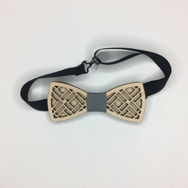 Wood Bow Tie Groomsmen Gift Box Bow Tie Groomsmen Proposal Gift