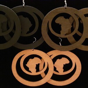 Africa earrings