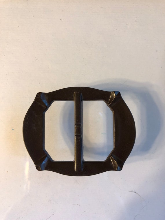 bakelite belt buckle