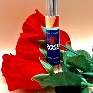 Rose Roll On Perfume - Sci-Fi Fan Gift Ideas - Floral Perfume - Vegan & Cruelty Free - Perfume Oil