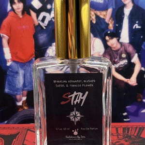 STAY Eau De Parfum - Kpop Fan - SKZ - Music Fan Gift Ideas - Unisex Perfume - Vegan & Cruelty Free - Atomizer