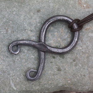 Troll Cross, Viking Jewelry, Nordic Jewelry, Blacksmith Made, Hand Forged