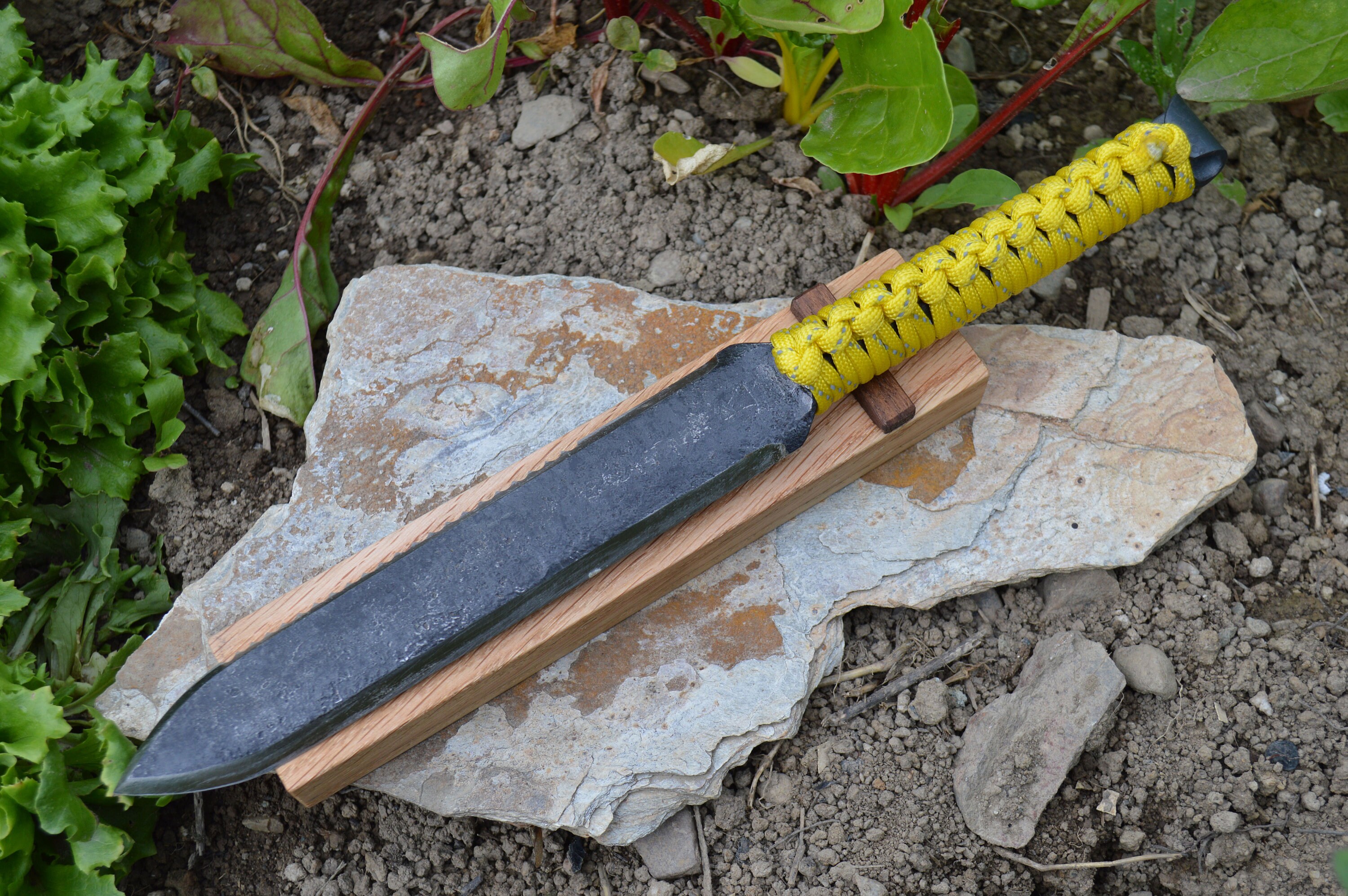 Hori Hori Garden Knife Hand Forged Knife Blacksmith Made | Etsy