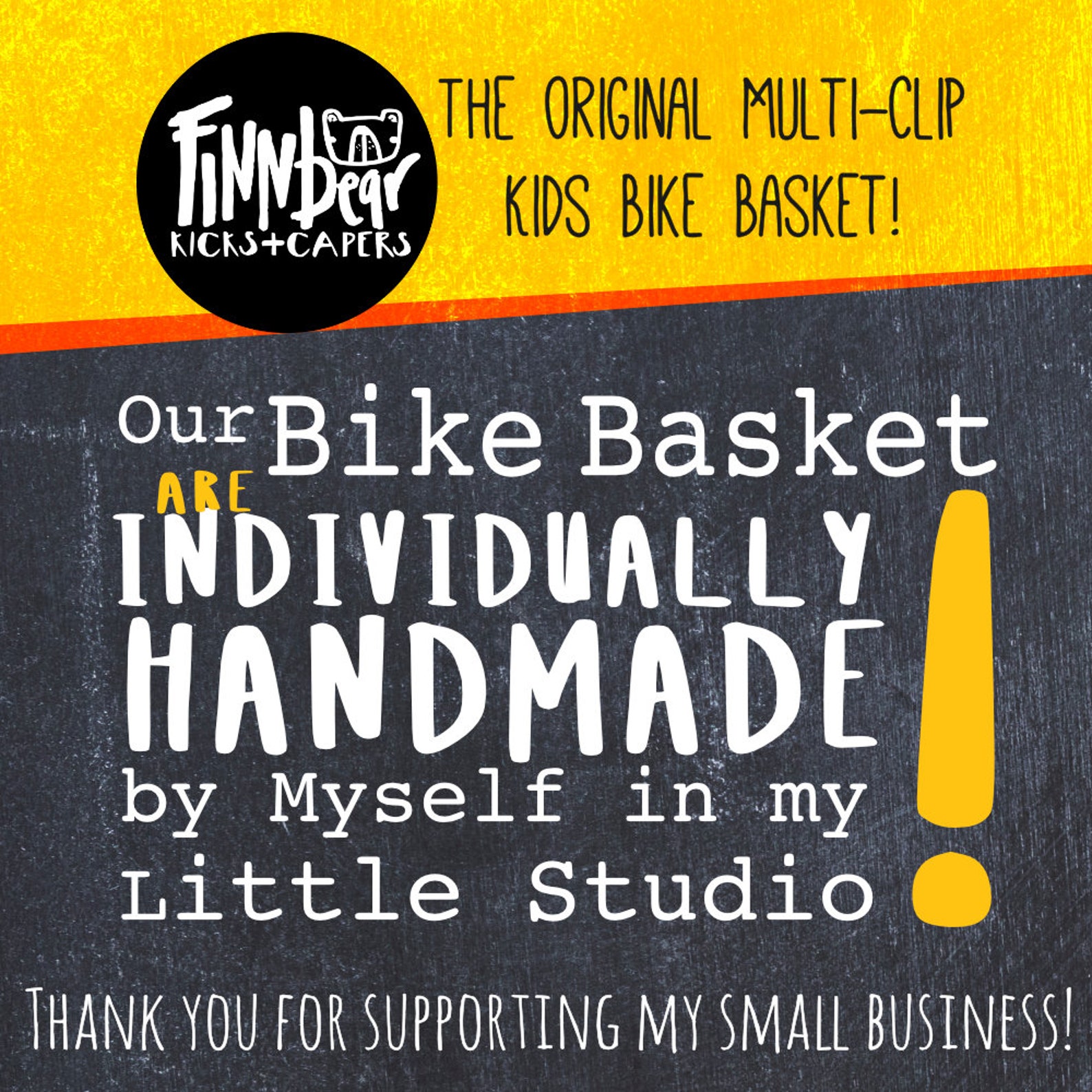 Bike & Scooter Handlebar Basket Clip on Rainbowsgreen Etsy