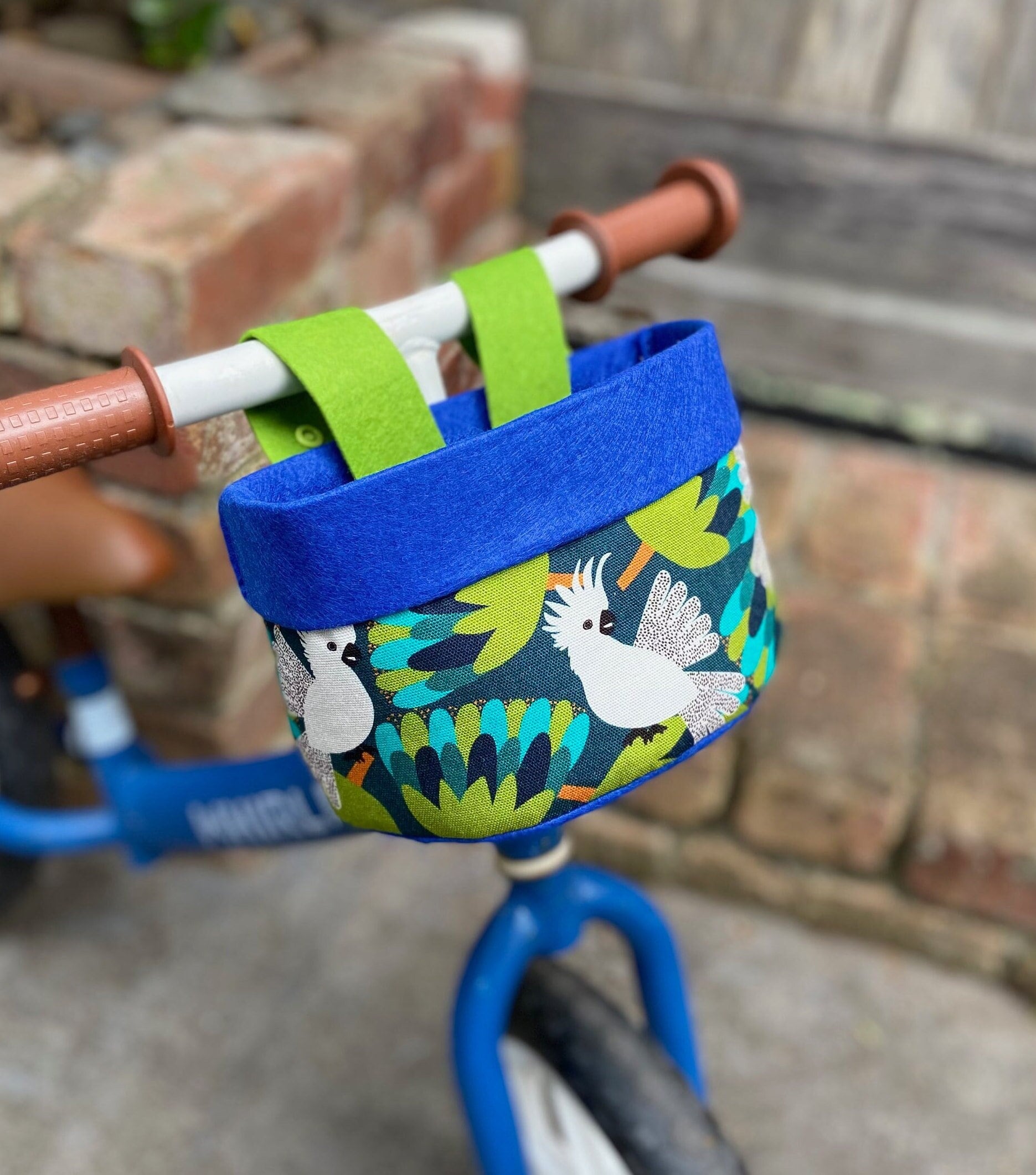 Bike Basket,Kids Bike Basket Front,Wicker Basket For Bike,Small Bicycle Basket For Boys And Girlsdetachable Kids Bike Accessorieshand Woven Front Handlebar Bike Basket9¾ X 7 X 6 Review - View #5