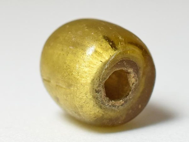 Ancient roman large gold sandwiche beads barel type3 \u3010free shipping\u3011\u3010EB16014-3\u3011