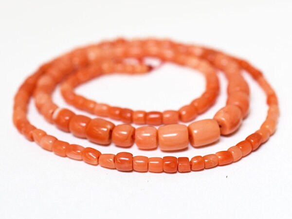 old Tibetan coral　※色味について必ず説明をご確認ください Old Tibetan Coral - Etsy