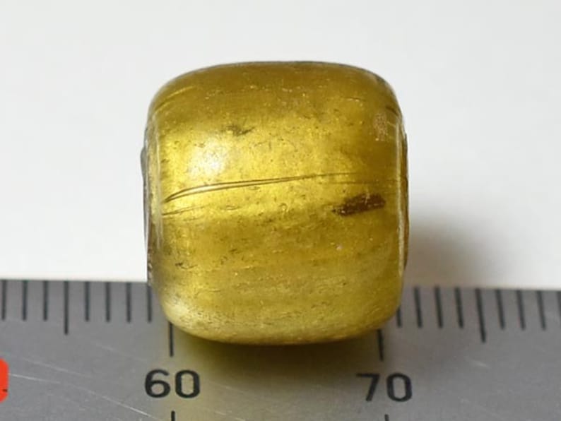 Ancient roman large gold sandwiche beads barel type3 \u3010free shipping\u3011\u3010EB16014-3\u3011