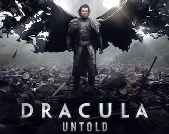 Dracula Untold Movie Poster Etsy
