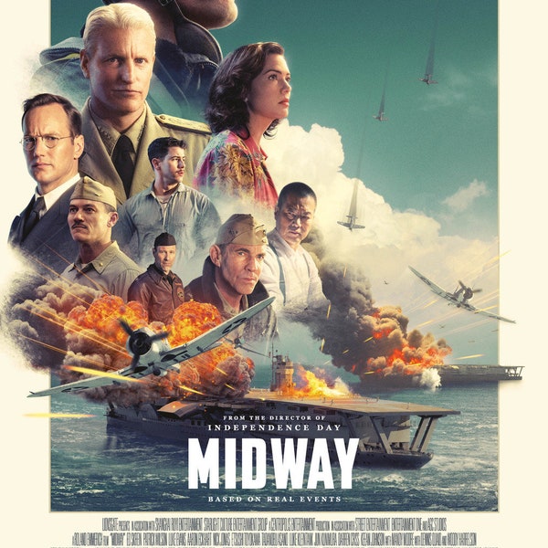Midway "B" 13.5x20 Inch Movie POSTER