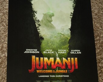 Jumanji Welcome to the Jungle 11x17 Inch Movie POSTER