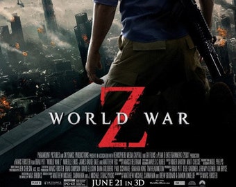World War Z Poster Etsy