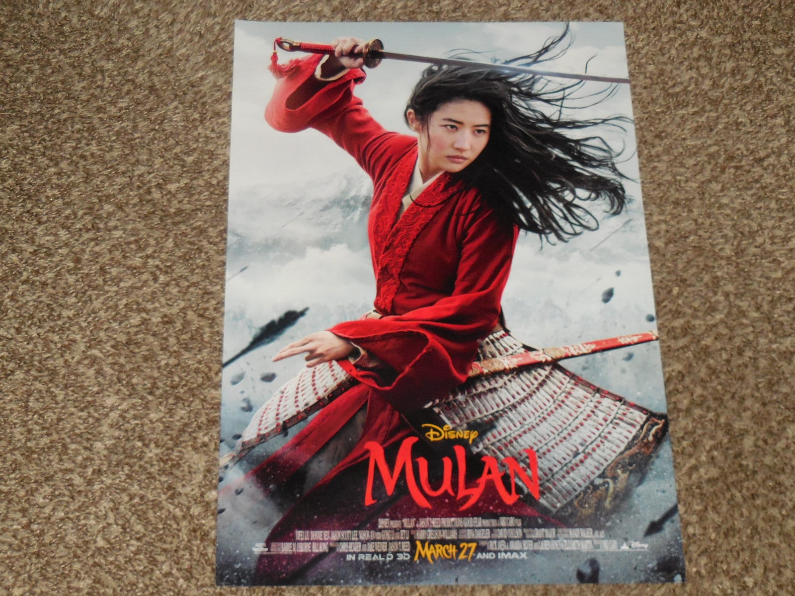 Live Action Mulan 2021 Movie Download Free Mulan Inch Movie POSTER